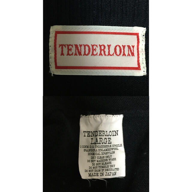 TENDERLOIN - テンダーロイン T-NFL KNIT カシミヤ ニット TENDERLOIN - テンダーロイン T-NFL KNIT カシミヤ ニット