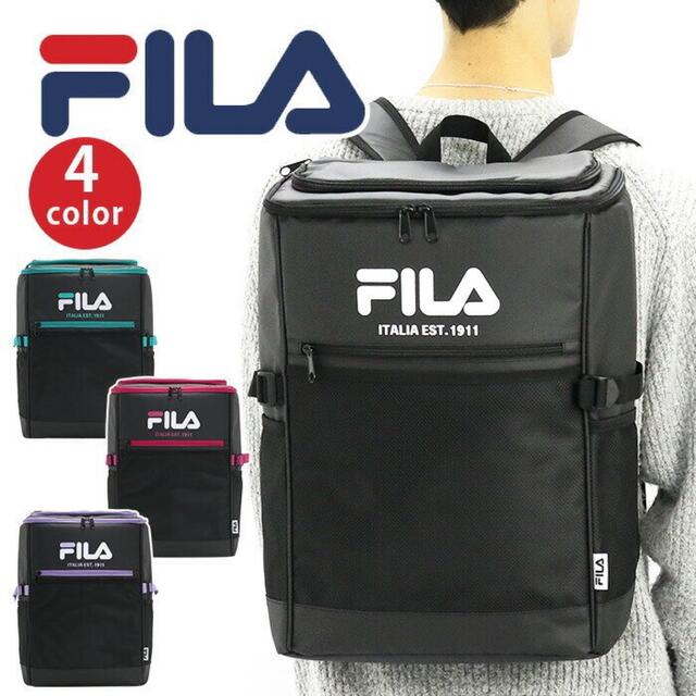 FILA リュックサック フィラ スクエア 撥水 27L FIMB 0891