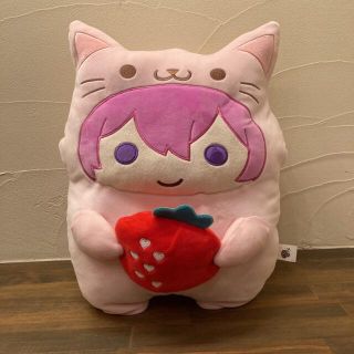 すとぷり　さとみくんぬいぐるみクッション(アイドルグッズ)