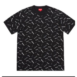 シュプリーム(Supreme)の Supreme Scatter Ringer Black Lサイズ(Tシャツ/カットソー(半袖/袖なし))