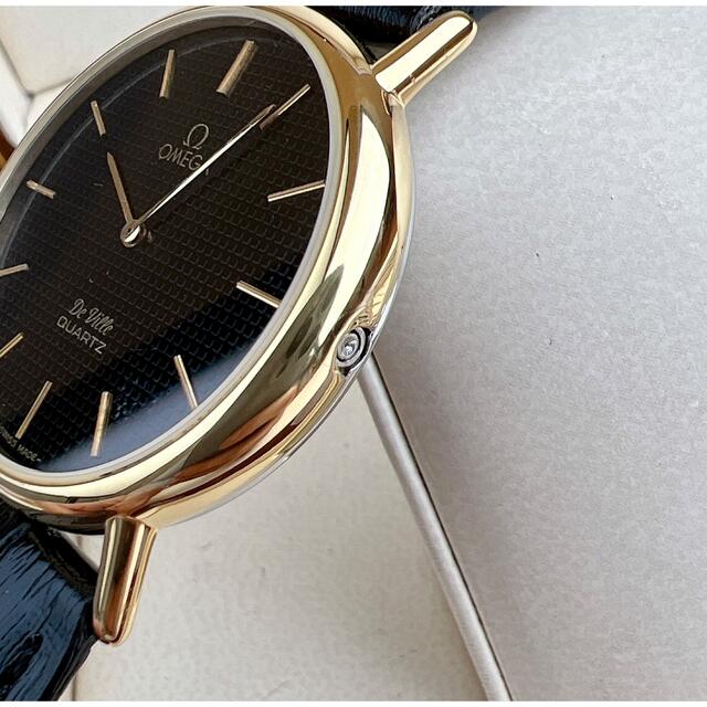 OMEGA(オメガ)の美品 オメガ デビル ゴールド ブラック メンズ Omega メンズの時計(腕時計(アナログ))の商品写真