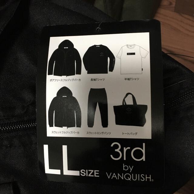 新品！LLサイズ 3rd by VANQUISH