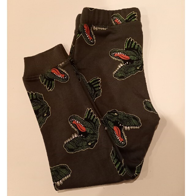 H&M(エイチアンドエム)の恐竜パンツ　H&M　新品 キッズ/ベビー/マタニティのキッズ服男の子用(90cm~)(パンツ/スパッツ)の商品写真
