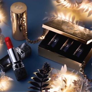 クリスチャンディオール(Christian Dior)の新品未使用☆Christian Dior 2021 クリスマスコフレ 限定品(口紅)