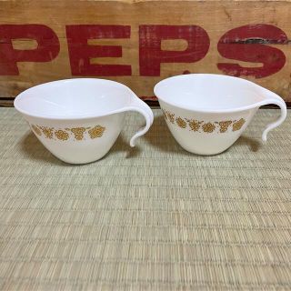 コレール(CORELLE)の【複数購入割引】コレール カップ ゴールドバタフライ 2客(グラス/カップ)