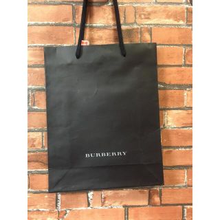 バーバリー(BURBERRY)のBURBERRY バーバリー ショップ袋 ショッパー 紙袋 黒 高島屋(ショップ袋)