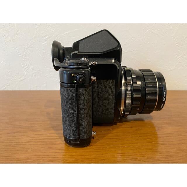 PENTAX(ペンタックス)のPENTAX 6x7 バケペン SMC Takumar 105mm f/2.4 スマホ/家電/カメラのカメラ(フィルムカメラ)の商品写真