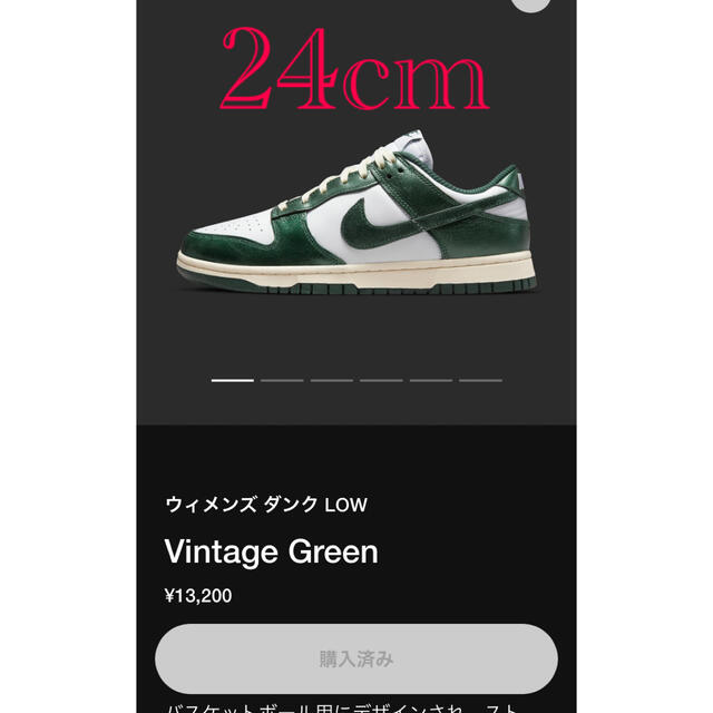 Nike WMNS Dunk Low "Vintage Green"