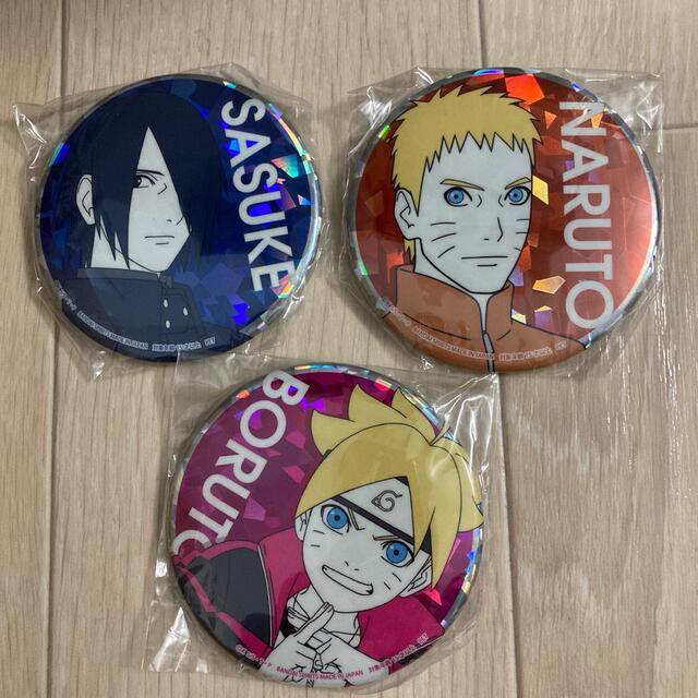 NARUTO 缶バッジ 親子