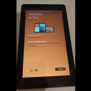 アンドロイド(ANDROID)のFire 7 8GB ブラック SR043KL Wi-Fi(電子ブックリーダー)