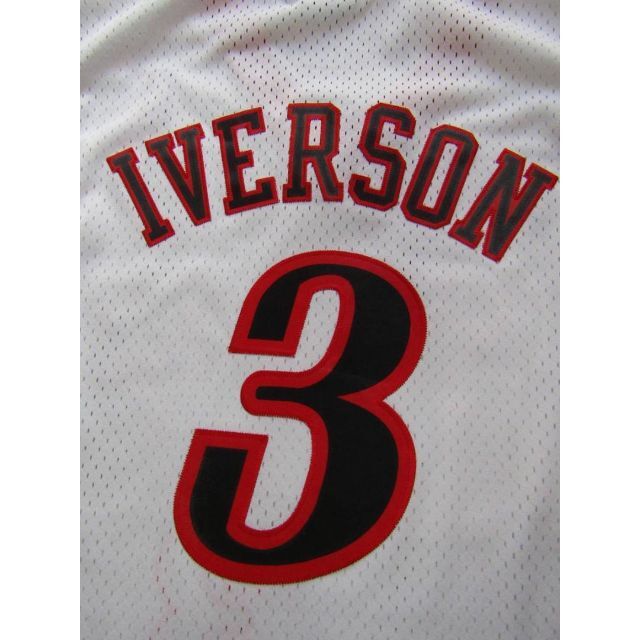 Reebok(リーボック)のNBA 76ers IVERSON ＃3 アレン・アイバーソン ユニフォーム スポーツ/アウトドアのスポーツ/アウトドア その他(バスケットボール)の商品写真