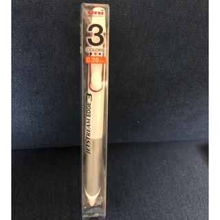 ミツビシエンピツ(三菱鉛筆)のジェットストリーム エッジ 3 0.28mm ホワイトレッド(ペン/マーカー)
