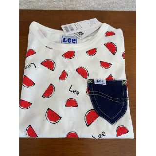 リー(Lee)の新品　Lee リー　キッズ　Tシャツ　130 スイカ柄(Tシャツ/カットソー)