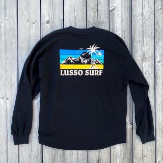 ロンハーマン(Ron Herman)のストリート系　LUSSO SURF トロピカルロンTスウェット　M ロンハーマン(Tシャツ/カットソー(七分/長袖))