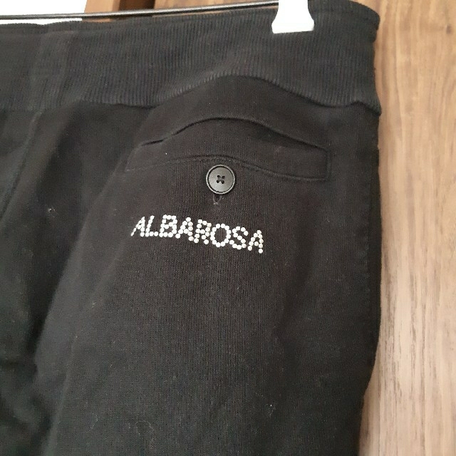 ALBAROSA　アルバローザ　スウェット　黒　パンツ　ルームウェア　部屋着