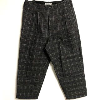 クーティー(COOTIE)のCOOTIE 20aw Melange Wool 2 Tuck Trousers(スラックス)