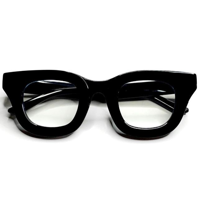 日本未発売】 ヴィンテージC ボストン スタイリッシュ モダン 太セル AYROS 富士山眼鏡 - ファッション小物