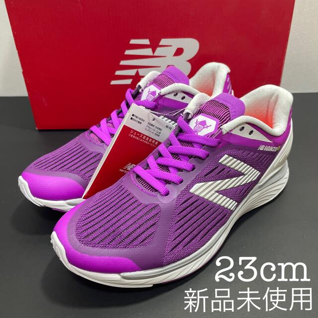 New Balance(ニューバランス)の新品 ニューバランス ハンゾー パープル HANZO U 23cm レディースの靴/シューズ(スニーカー)の商品写真