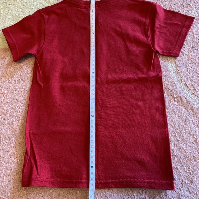 Tシャツ　半袖　100  110  赤 キッズ/ベビー/マタニティのキッズ服女の子用(90cm~)(Tシャツ/カットソー)の商品写真