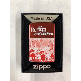 ジッポー(ZIPPO)のリゼロジッポ（ラム&レム）(タバコグッズ)