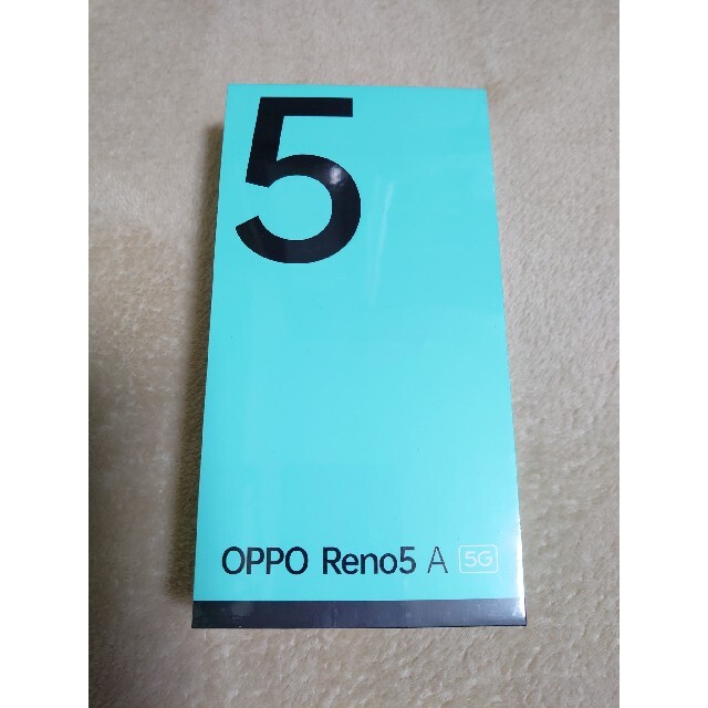 新品未開封 OPPO Reno5 A 5G ワイモバイル版 アイスブルー