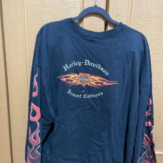 ハーレーダビッドソン(Harley Davidson)のハーレーダビッドソン　ロンT  ヴィンテージ　古着　(Tシャツ/カットソー(七分/長袖))