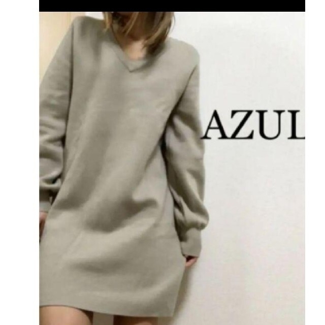 AZUL by moussy(アズールバイマウジー)のAZUL　moussy　ワンピース レディースのワンピース(ミニワンピース)の商品写真