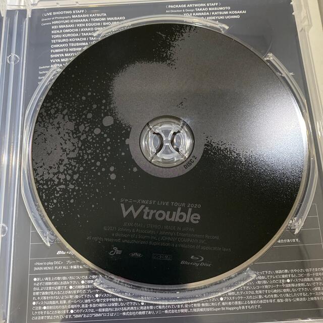 ジャニーズWEST　Wtrouble Blu-ray 通常盤