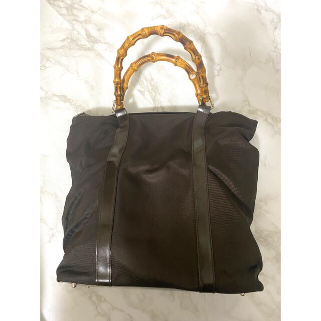☆美品☆ gucci バンブー ショルダーバッグ-