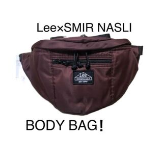 リー(Lee)の☆Lee×SMIR NASLI Nylon Body Bag （ワインレッド）☆(ボディバッグ/ウエストポーチ)