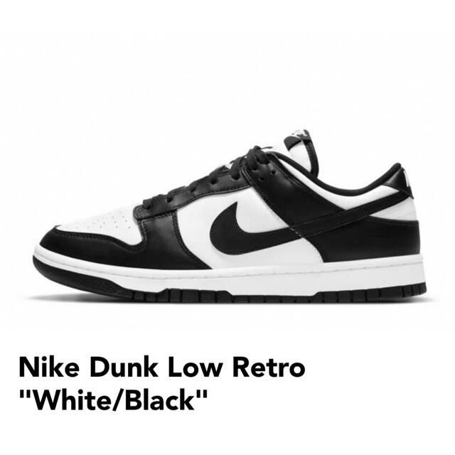 NIKE WMNS Dunk Low “White/Black”