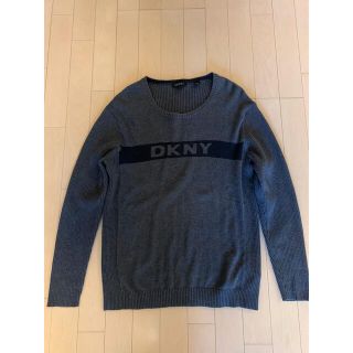 ダナキャランニューヨーク(DKNY)のDKNY ニット　グレー　サイズL(ニット/セーター)