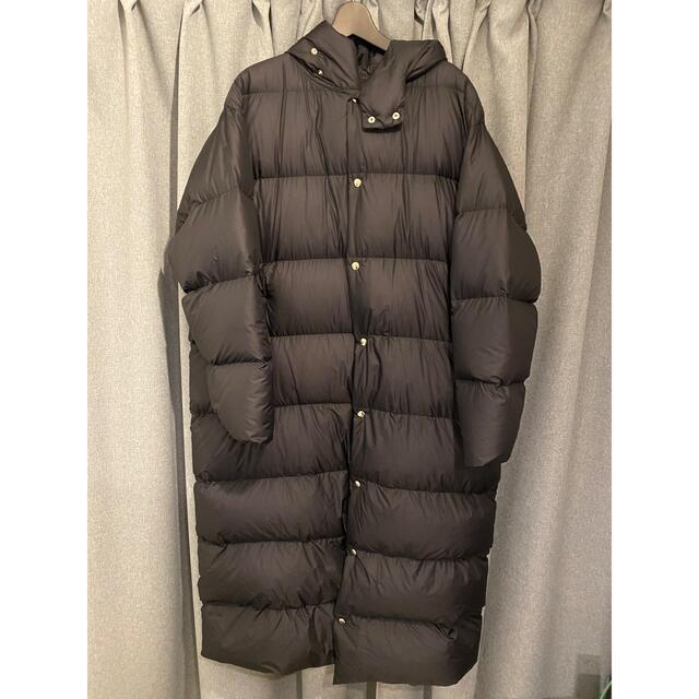 COMOLI - COMOLI 21AW ダウンフーデッドロングコート サイズF COMOLI - COMOLI 21AW ダウンフーデッドロングコート サイズF