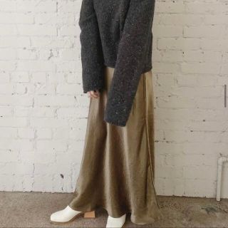 アパルトモンドゥーズィエムクラス ウール ロングスカート/マキシ