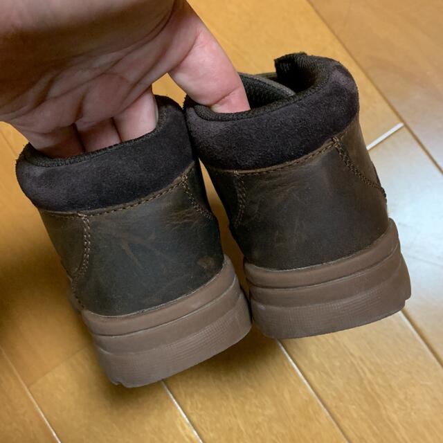 Clarks(クラークス)のクラークス　16.5 レザー　ブーツ　ハイカット　スニーカー　本革 キッズ/ベビー/マタニティのキッズ靴/シューズ(15cm~)(ブーツ)の商品写真