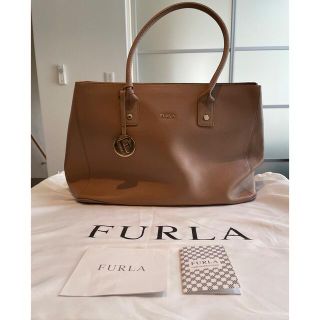 フルラ(Furla)の【FURLA】トートバッグ ベージュ（保存袋付き）(トートバッグ)