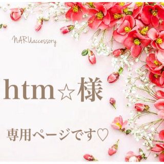 htm⭐︎様　専用ページ(ピアス)