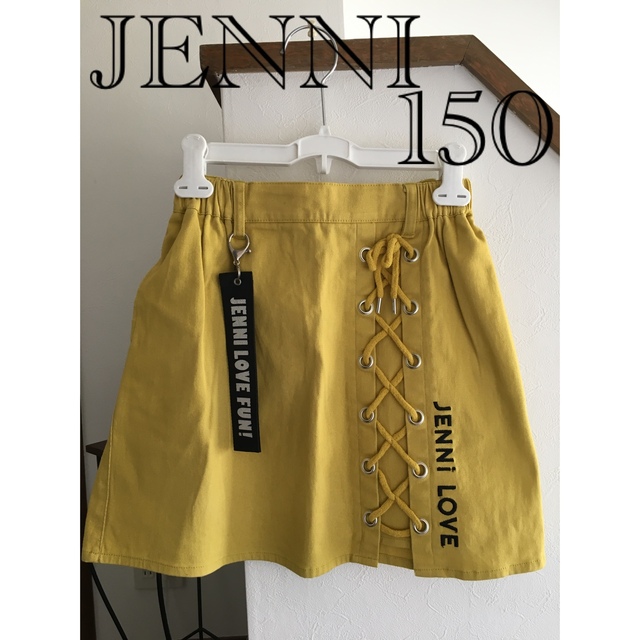 JENNI(ジェニィ)のJENNI サイドレースアップスカート　女の子　150 キッズ/ベビー/マタニティのキッズ服女の子用(90cm~)(スカート)の商品写真