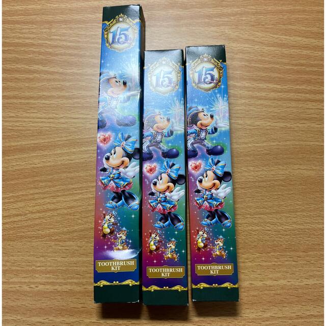 Disney(ディズニー)のミラコスタ　歯ブラシ　3本 キッズ/ベビー/マタニティの洗浄/衛生用品(歯ブラシ/歯みがき用品)の商品写真