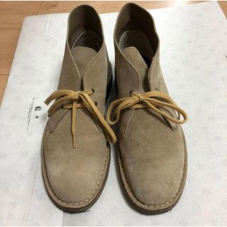 クラークス(Clarks)のトモ様専用NPSチャッカブーツ デザートブーツUK6.5 サンドベージュイギリス(ブーツ)