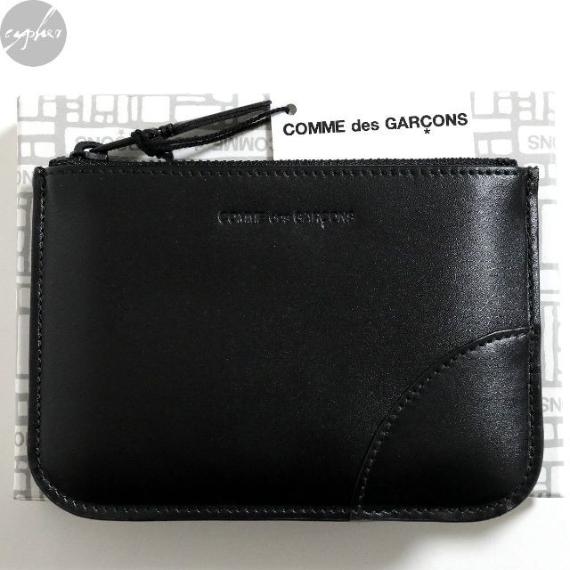 COMME des GARCONS(コムデギャルソン)の新品 コムデギャルソン ウォレット SA8100VB ベリー ブラック 財布 メンズのファッション小物(コインケース/小銭入れ)の商品写真
