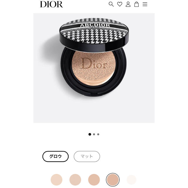 Dior(ディオール)のディオール　クッションファンデーション　2n グロウ コスメ/美容のベースメイク/化粧品(ファンデーション)の商品写真