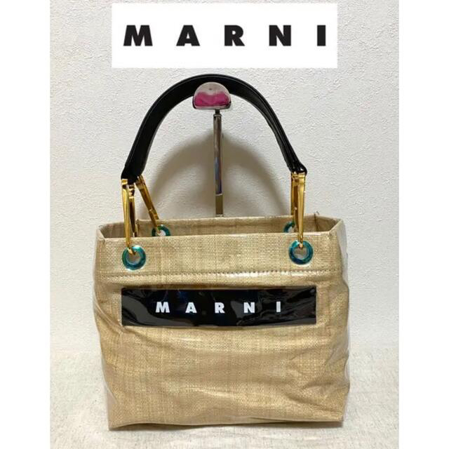 新品　MARNI マルニ Glossy Grip グロッシー グリップ バッグ