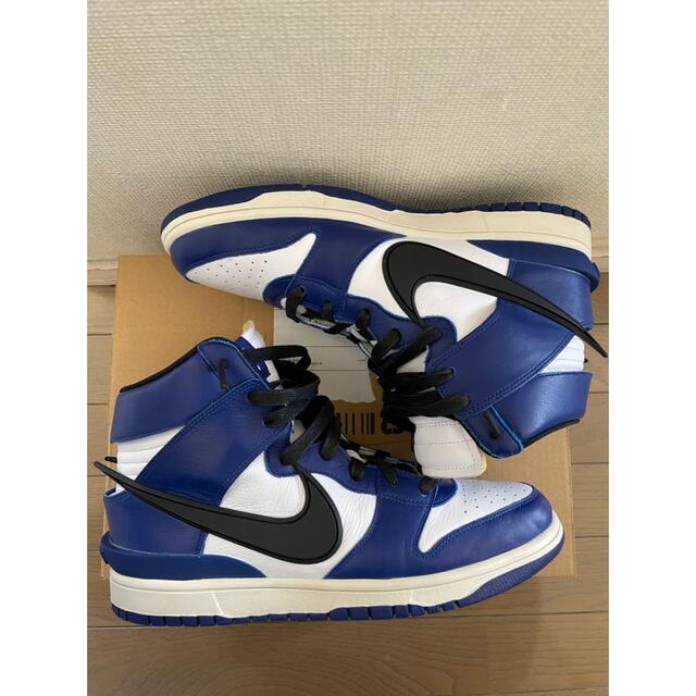 込み AMBUSH NIKE DUNK HIGH DEEP ROYAL 29cm 1