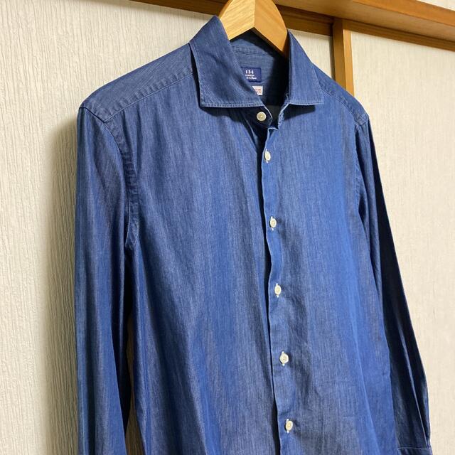 【極美品】Maker's Shirt鎌倉　カイハラデニム 4