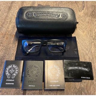 クロムハーツ(Chrome Hearts)のつっちー様用。クロムハーツ　PENETRANUS メガネ　グラス　度無し(サングラス/メガネ)