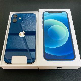 アイフォーン(iPhone)の【新品未使用】iPhone 12 mini 64G SIMフリー ブルー(スマートフォン本体)