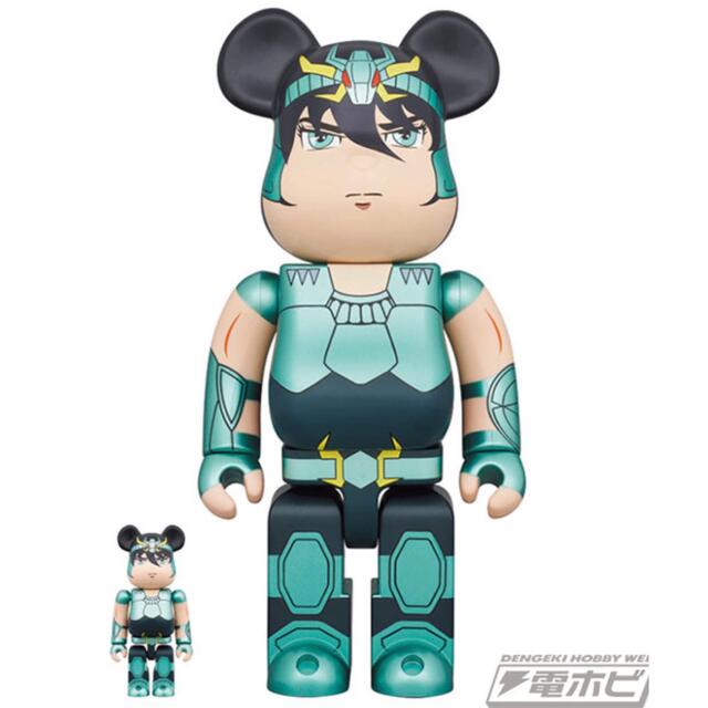 MEDICOM TOY(メディコムトイ)のBE@RBRICK 龍星座の紫龍 100％ & 400％ エンタメ/ホビーのおもちゃ/ぬいぐるみ(キャラクターグッズ)の商品写真