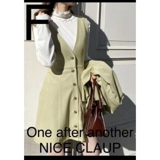 ワンアフターアナザーナイスクラップ(one after another NICE CLAUP)のone  after another NICE CLAUP(ひざ丈ワンピース)