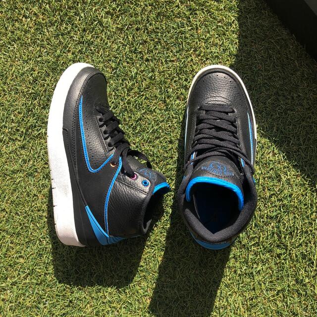 美品23 NIKE ナイキ AJ2 エアジョーダン2 レトロ F146の通販 by 美品23 NIKE ナイキ AJ2 エアジョーダン2 レトロ F146の通販 by